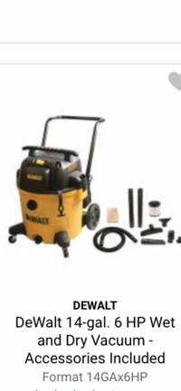 Dewalt Wet / dry vacuum 