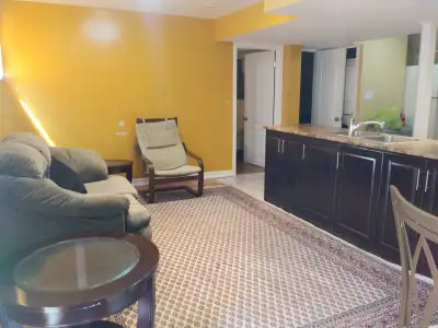 Furnished Walkout 2-Bedroom Basement