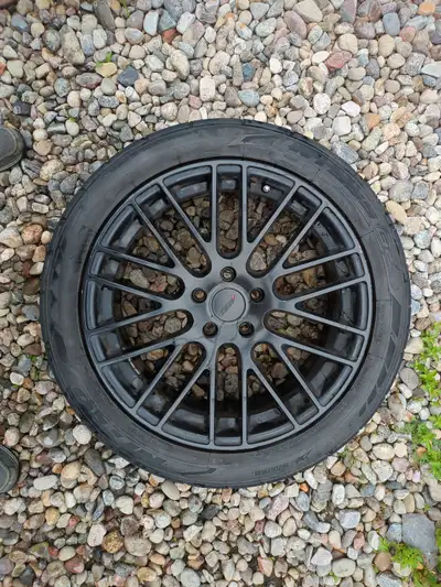 Really sweet TSW Max wheels. 19x8.5 5x114.3 ET40. Minor curb rash but straight and in good shape. Ni...