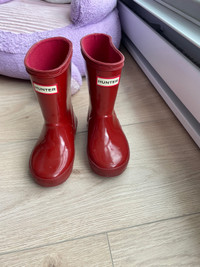 Toddler Hunter boots size 6 