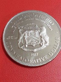 1977 London commemorative trade dollar (nickel) Numista #74339