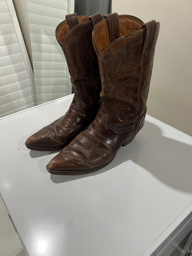 Cowboy boots size 9 1/2 in Men's Shoes in Peterborough - Image 2