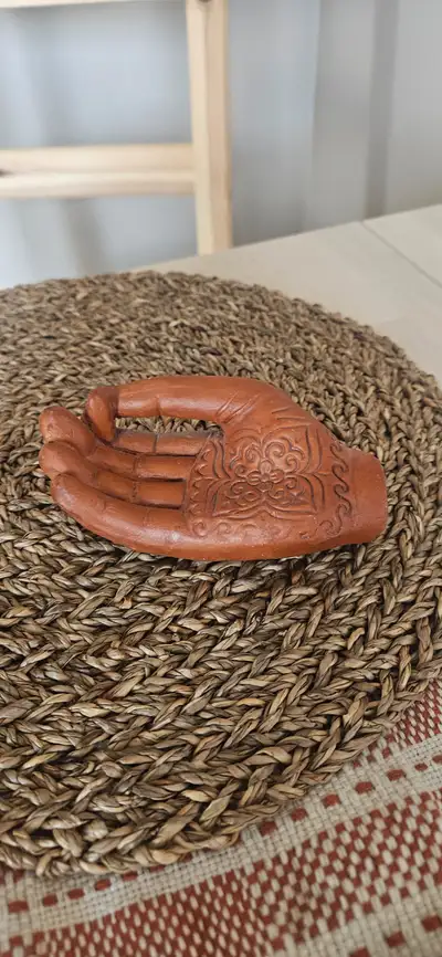 Jewelry tray, bookend (clay), View more