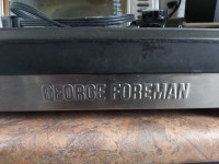 George Foreman indoor grill