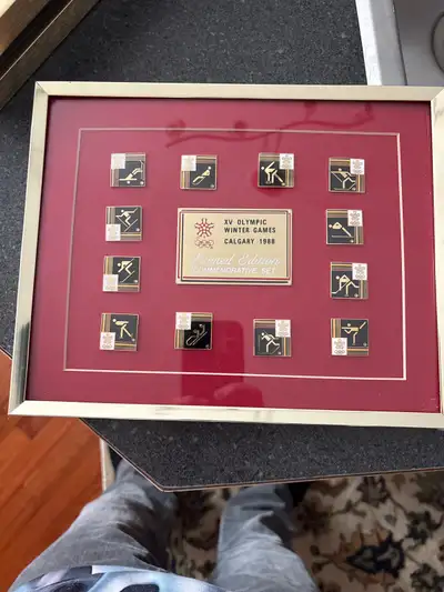 Calgary 1988 Olympic Pin Set, View more