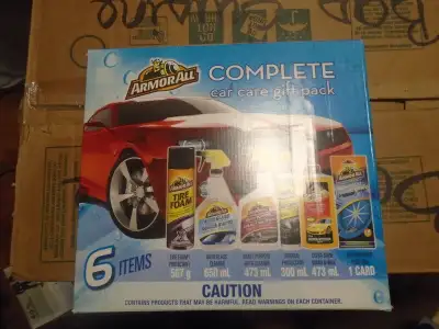 New Trousse-cadeau pour l’entretien Complet De L’Auto - Armor All® Armor All® Complete Car Care Gift...