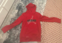 Red Jordan sweater youth