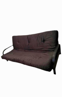 FREE DELIVERY Black Futon / Sofabed / Foldable Sofa / Couch