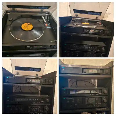 Sansui A-550 Amp./T-550 Tuner/P-L41 Turntable/AR Speakers, View more