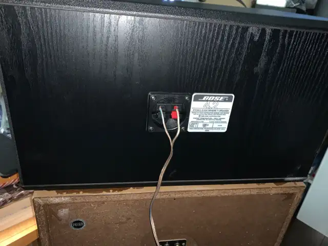 Vtg 1985 Bose 4.2 Stereo Everywhere Bookself Reflecting speakers in Speakers in Markham / York Region - Image 9