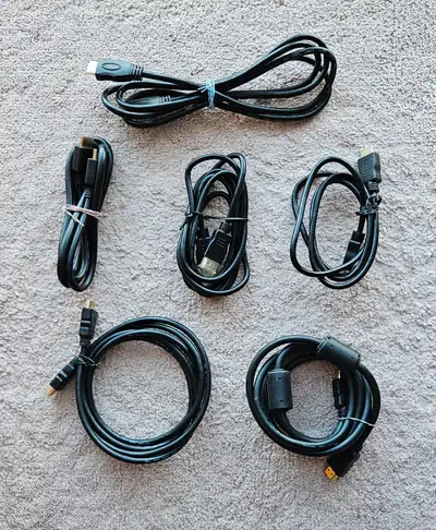 BRAND NEW HDMI TO HDMI CABLE (6 QTY), View more