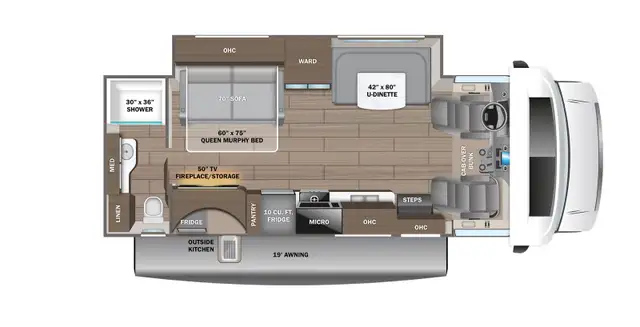 2022 Jayco Red Hawk 26M Class C - low kms in RVs & Motorhomes in Victoria - Image 6