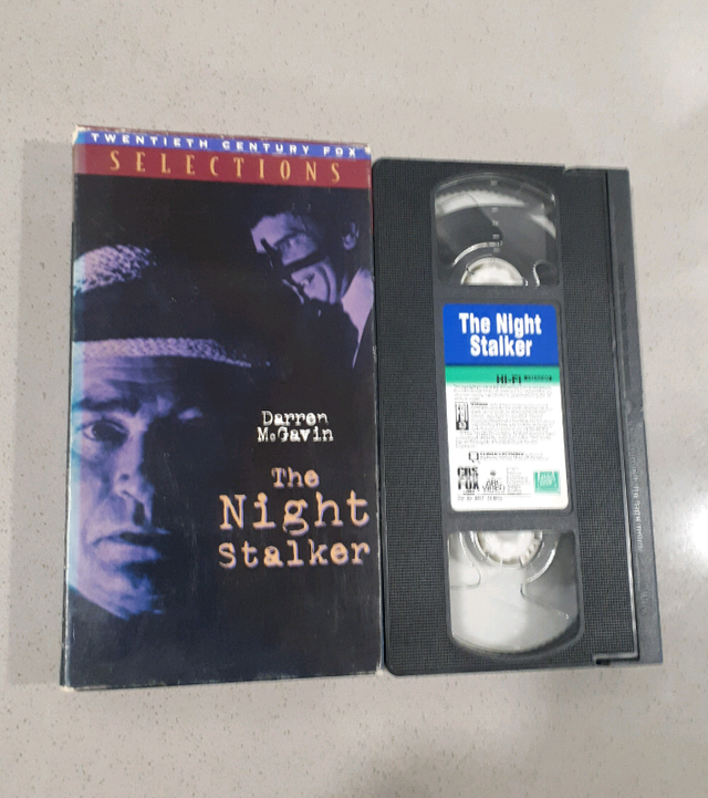 VHS The Night Stalker 1972 ‧ Horror/Thriller in CDs, DVDs & Blu-ray in Ottawa - Image 3