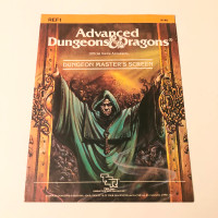 Vtg 1985 Advanced Dungeon and Dragons Masters Screen TSR 9146