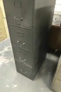 Big metal filing cabinets made in Canada