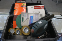 Black & Decker Mouse Sander / Polisher MS500 with Case (#38761-3