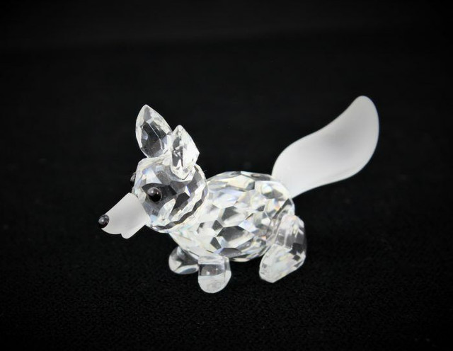 SWAROVSKI Crystal Figurine ~ MINI RUNNING FOX ~ in Arts & Collectibles in Thunder Bay - Image 3