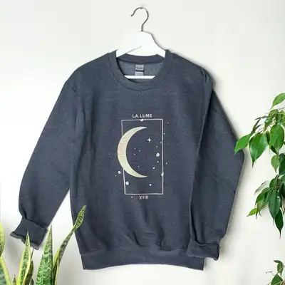 *NEW* Moon Tarot Card Sweatshirt, View more