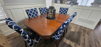 Dining Table Set with 6 Chairs