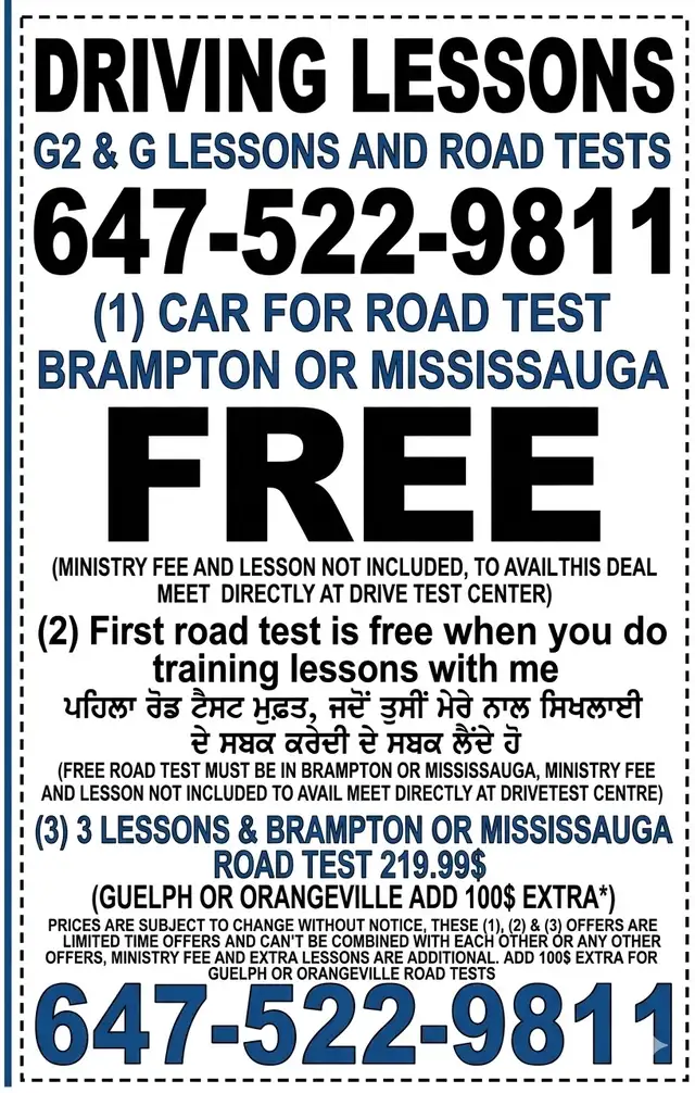G2 and G Driving Lessons478646154319646722