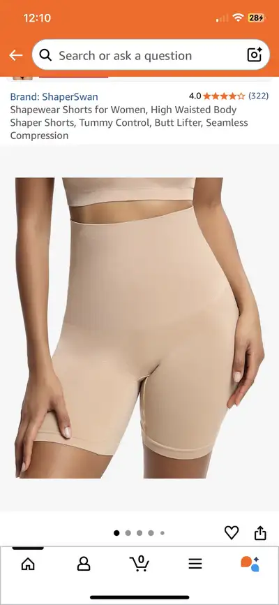 NEW! Shapewear Shorts, View more