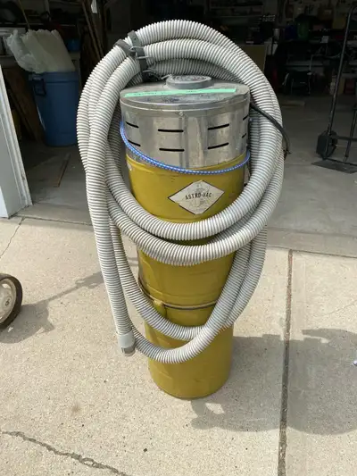 central vac system with a 20ft hose, View more