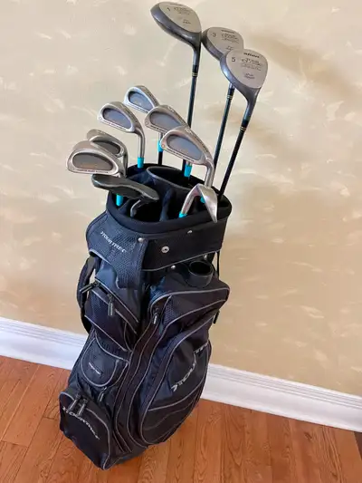 Men’s Golf set with Graphite Shafts and Cart Bag / Right Handed, View more