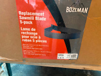 2 Bozeman sawmill blades