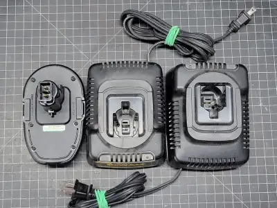 Dewalt chargers and newer battery, View more