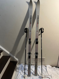 Head Skis, Tyrolia Bindings, Scott Poles