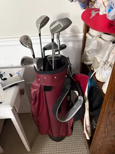 women’s right golf set and bag , View more