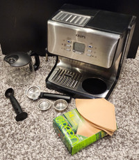 Krups XP2070 Programmable Coffee Maker & Espresso Machine