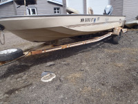 1988 17' Tuffy Fishing Boat