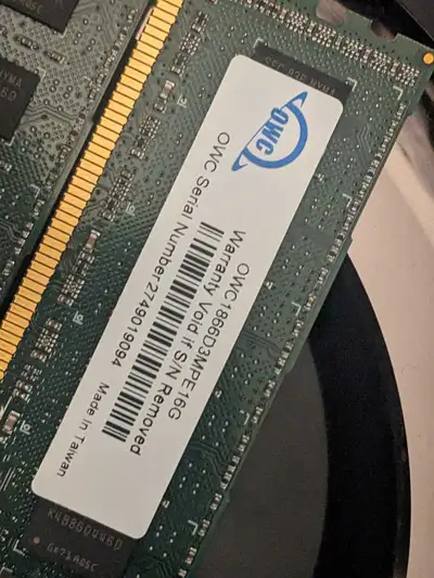 OWC 64.0GB (4 x 16GB) PC3-14900 1866MHz DDR3 ECC Registered, View more