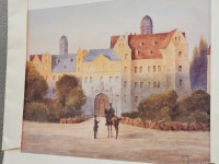 Unique West German Art 12 Prints by Martin Theuerjahr