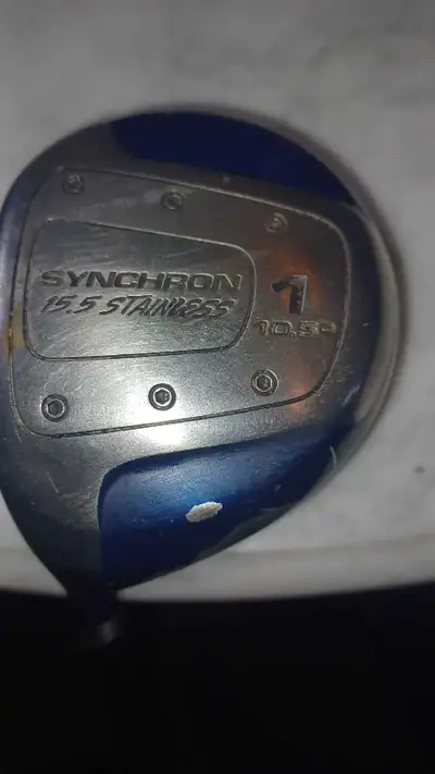 SYNCHRON 15.5 STAINLESS LH Driver 10.5 Graphite Low Torque, View more