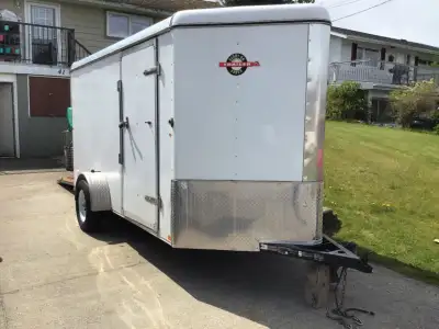 Rear ramp, D rings and cargo tie downs, roof insulated, aluminum fenders