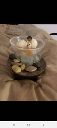 Scented oil candle holder