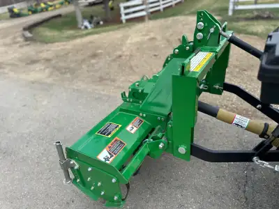John Deere 647 rototiller plus Imatch, View more