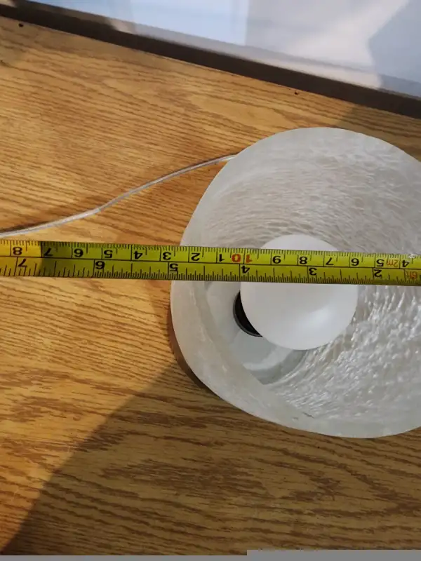 touch light textured Glass lamp 110V in Indoor Lighting & Fans in Oakville / Halton Region - Image 10