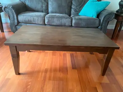Coffee Table and 2 End Tables, View more