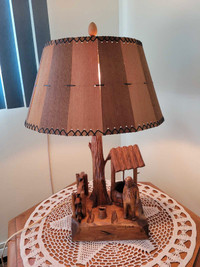 Lampe de table vintage Paul Caron
