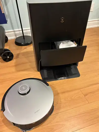 ECOVACS DEEBOT X1 OMNI Robot Vacuum + Auto-Empty & Wash Station, View more