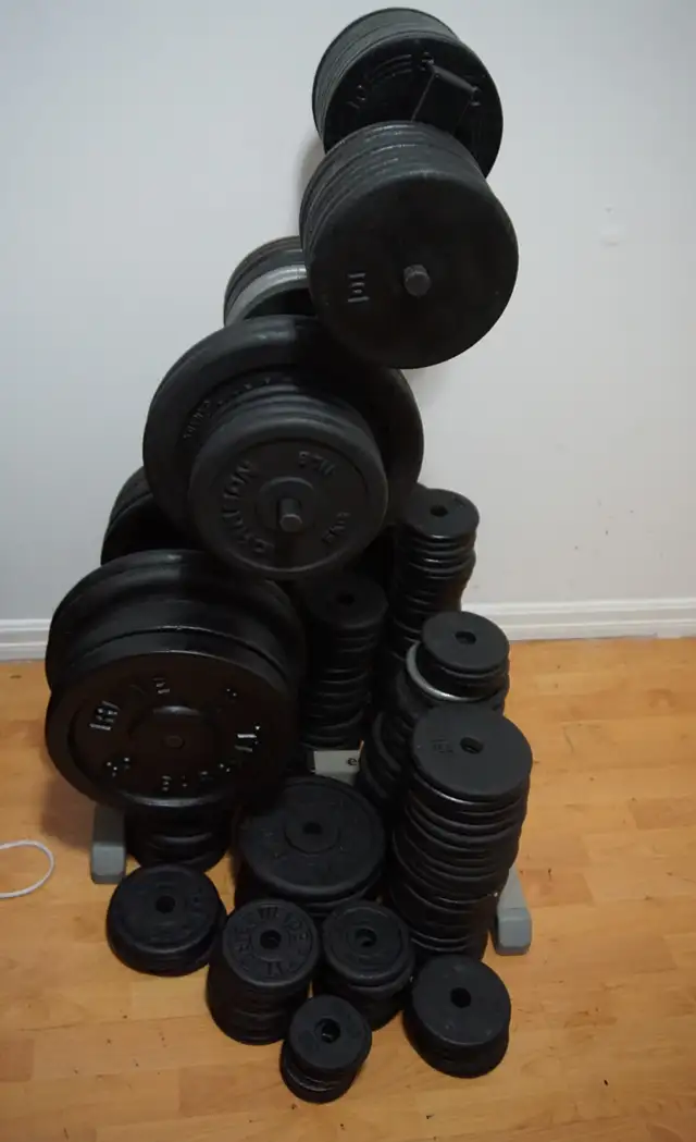 weight plates ($1.35/lbs) in Exercise Equipment in Delta/Surrey/Langley - Image 2