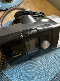 CPAP machine with accessories