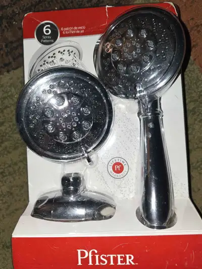 Physter 6 way Shower head combo system , View more