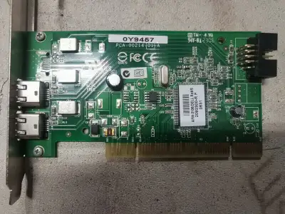 Dell PCI firewire interface card for Video editing for desktop or Workstaion computers IEEE 1394 5 q...