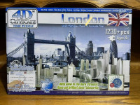 NEW - 4D Cityscapes Time Puzzles London 1230+ Pieces.