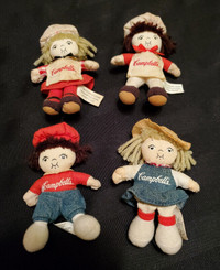Campbell's Soup collectable doll fridge magnets - 2002
