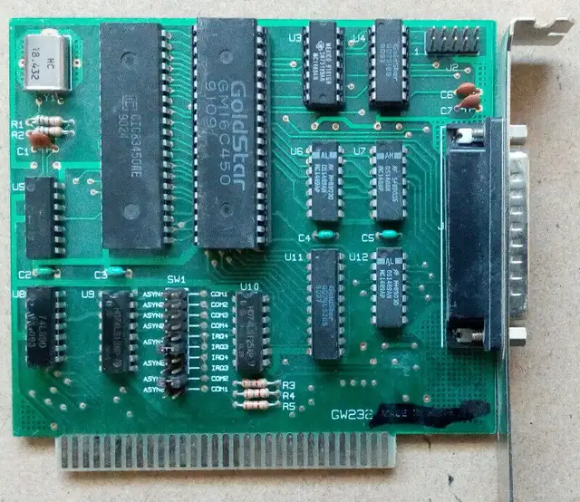 GoldStar GW232 ISA 8BIT PARALLEL64744835645954120
